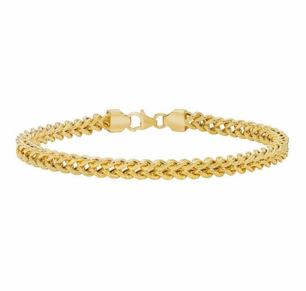 14K Solid Yellow Gold Lobster Claw Clasp Lock Finding Bracelet Chain  Necklace Genuine 14K Solid Gold Many Sizes 